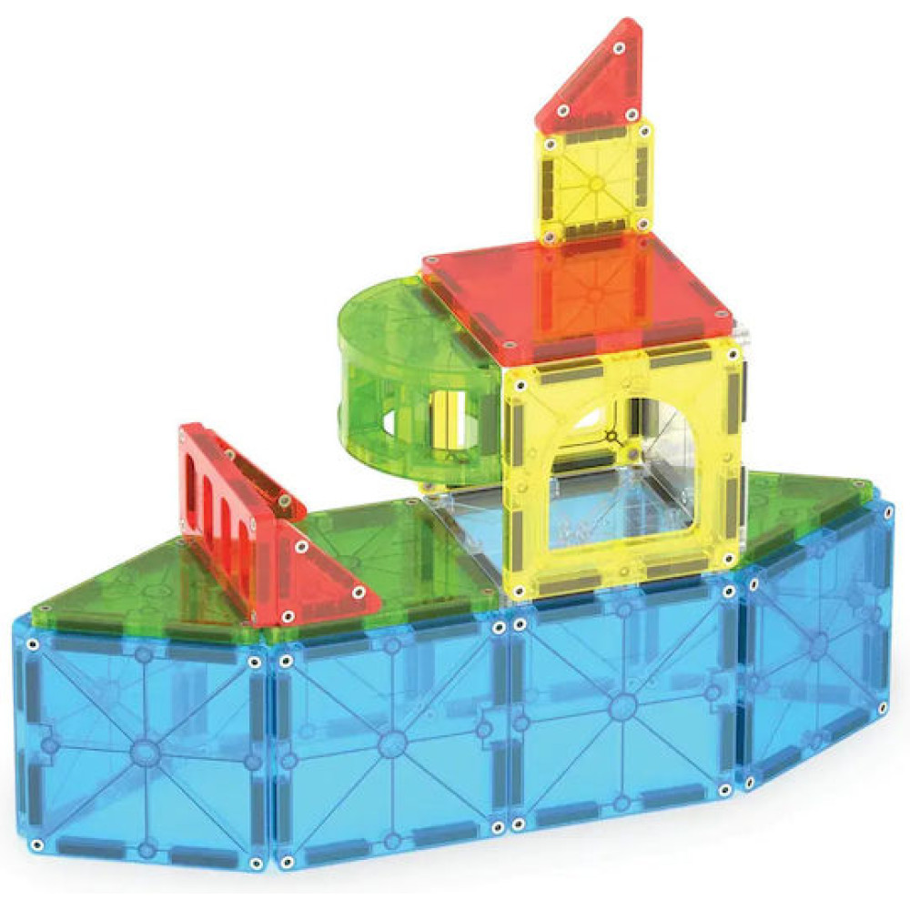 Magna-Tiles City Center 110 Τεμάχια – Μαγνητικά Πλακίδια STEM για Πόλη