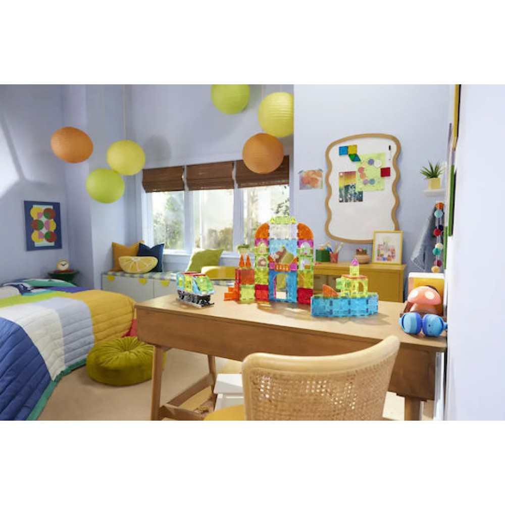 Magna-Tiles City Center 110 Τεμάχια – Μαγνητικά Πλακίδια STEM για Πόλη