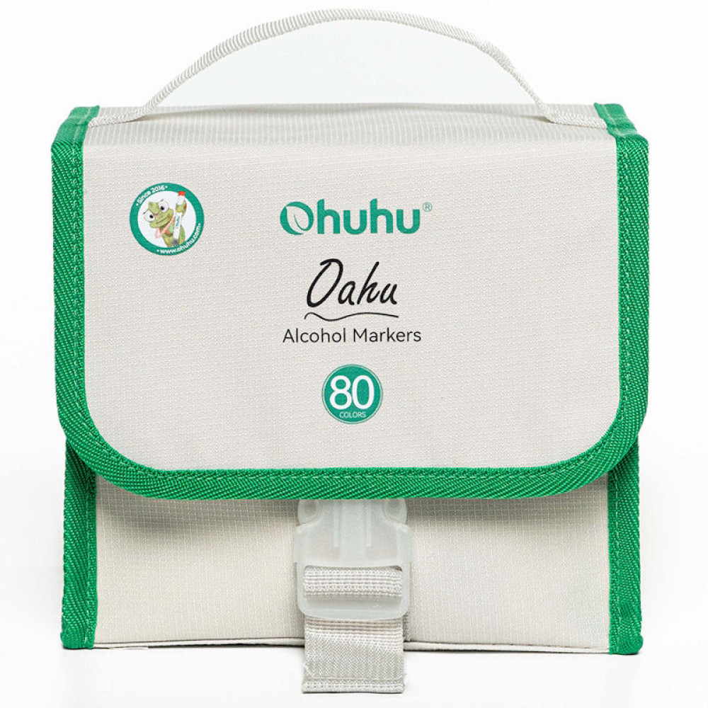 Ohuhu Oahu Σετ 80 Μαρκαδόρων Αλκοόλης Fine & Chisel