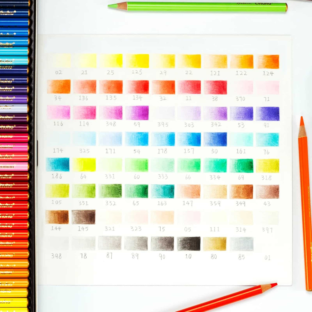 Ohuhu Halawa Series 72 Colors - Πολύχρωμα Μολύβια με Βάση το Λάδι