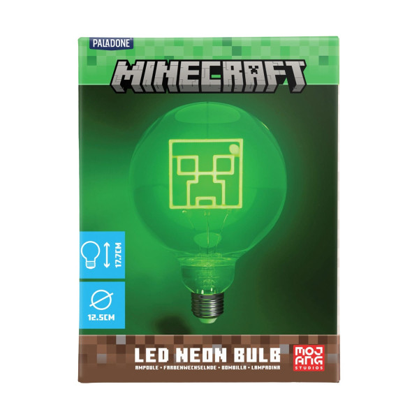 Paladone Minecraft - Creeper Led Neon Bulb 