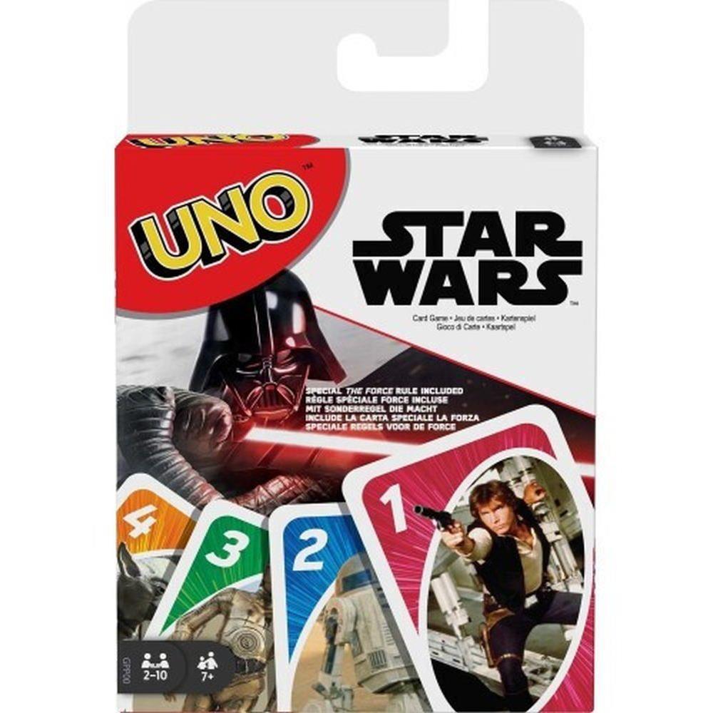 Mattel UNO Star Wars - Επιτραπέζιο Παιχνίδι με Κάρτες 