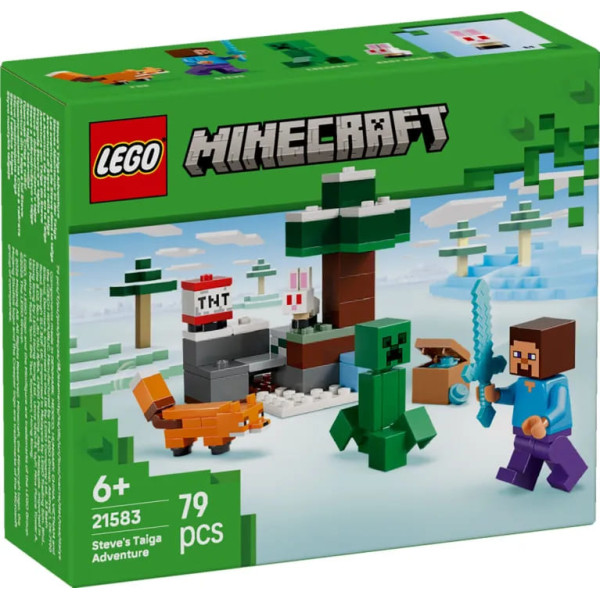 LEGO Minecraft Steve's Taiga Adventure (21583)