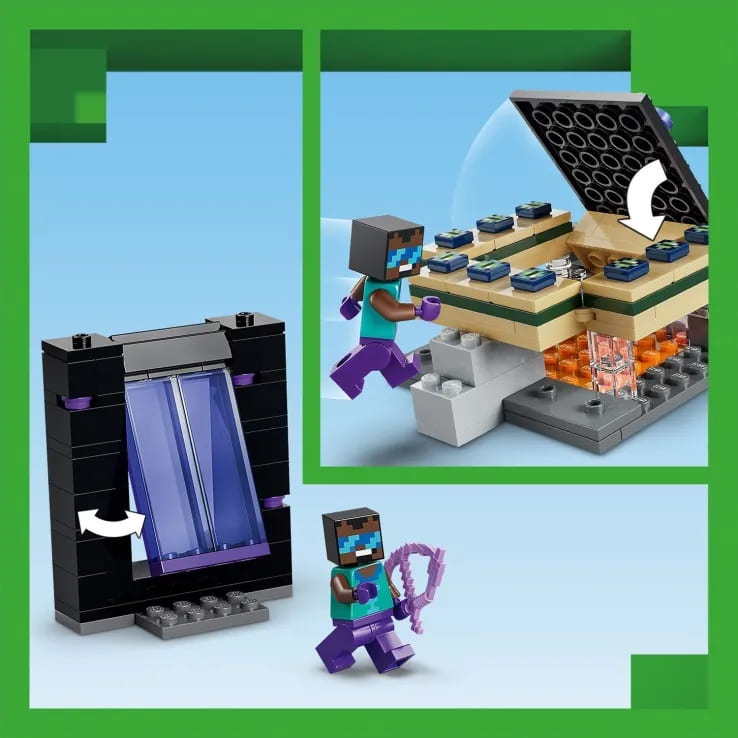 LEGO Minecraft Nether & End Portal Journey (21584)