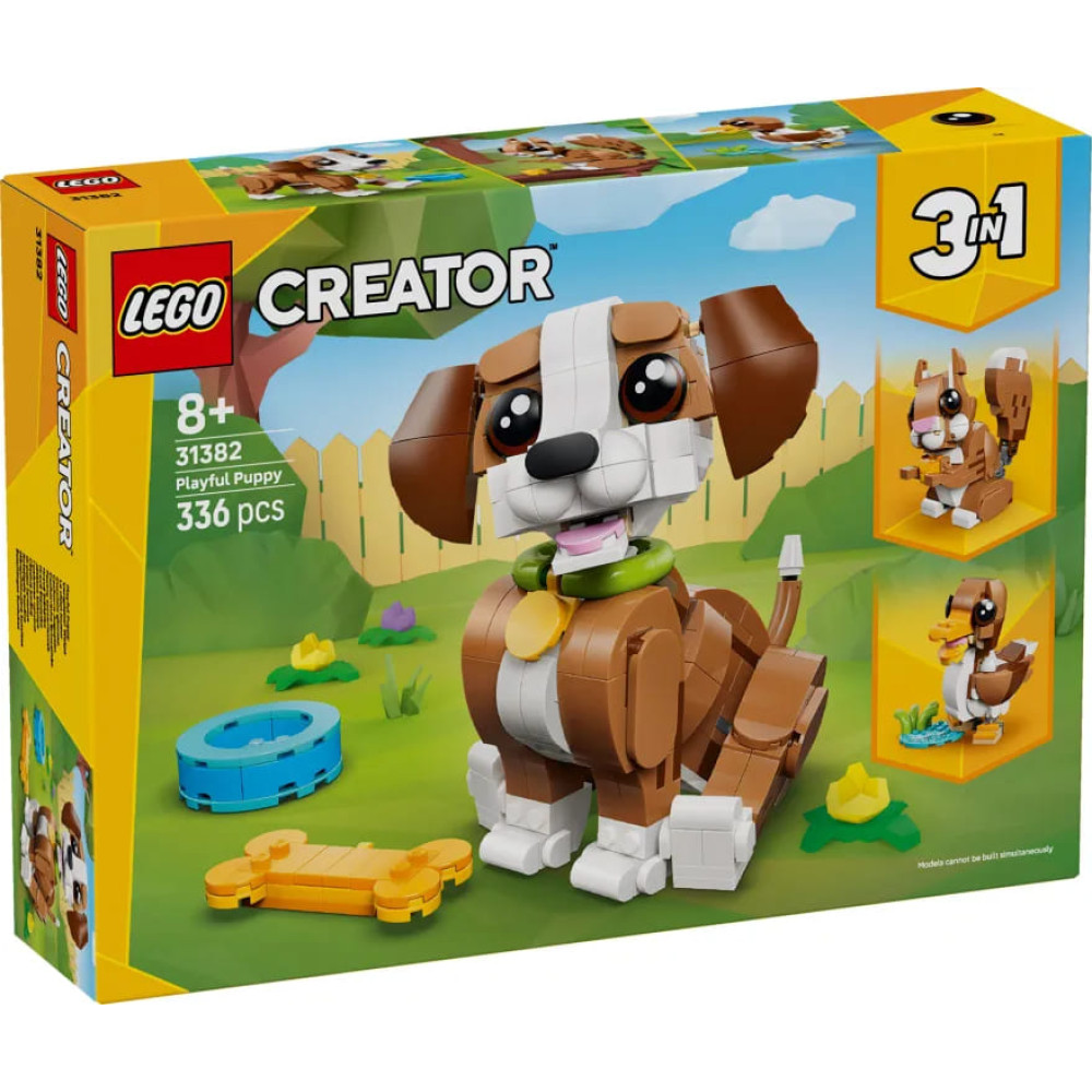 LEGO Creator 3in1 Cute Animals: Playful Puppy Dog (31382)