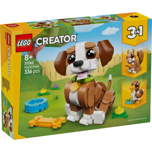 LEGO Creator 3in1 Cute Animals: Playful Puppy Dog (31382)