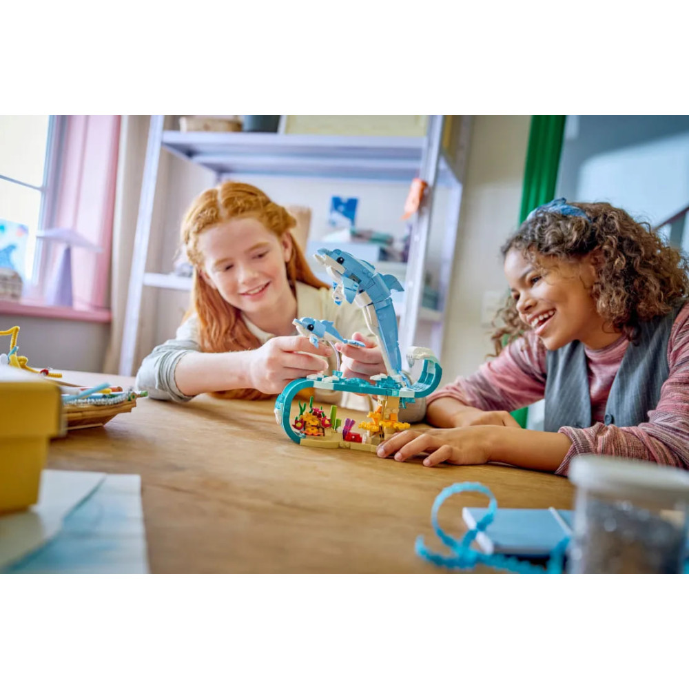 LEGO Creator 3in1 Sea Animals: Beautiful Dolphins (31385)