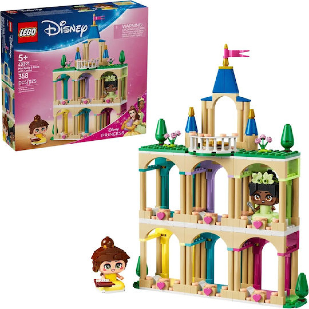 LEGO Disney Mini Belle & Tiana with Castle (43291)