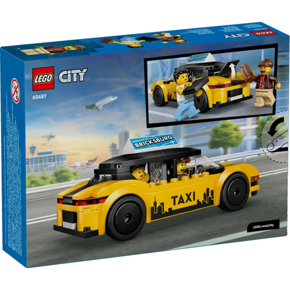 LEGO City Yellow Taxi (60487)