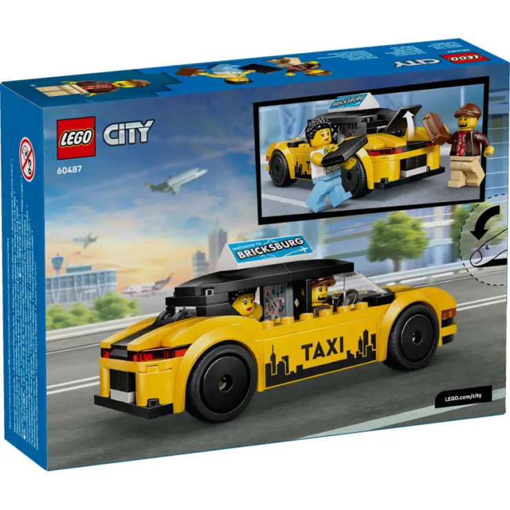 LEGO City Yellow Taxi (60487)