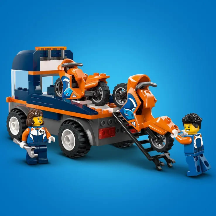 LEGO City Motorcycle Transpoter (60491)