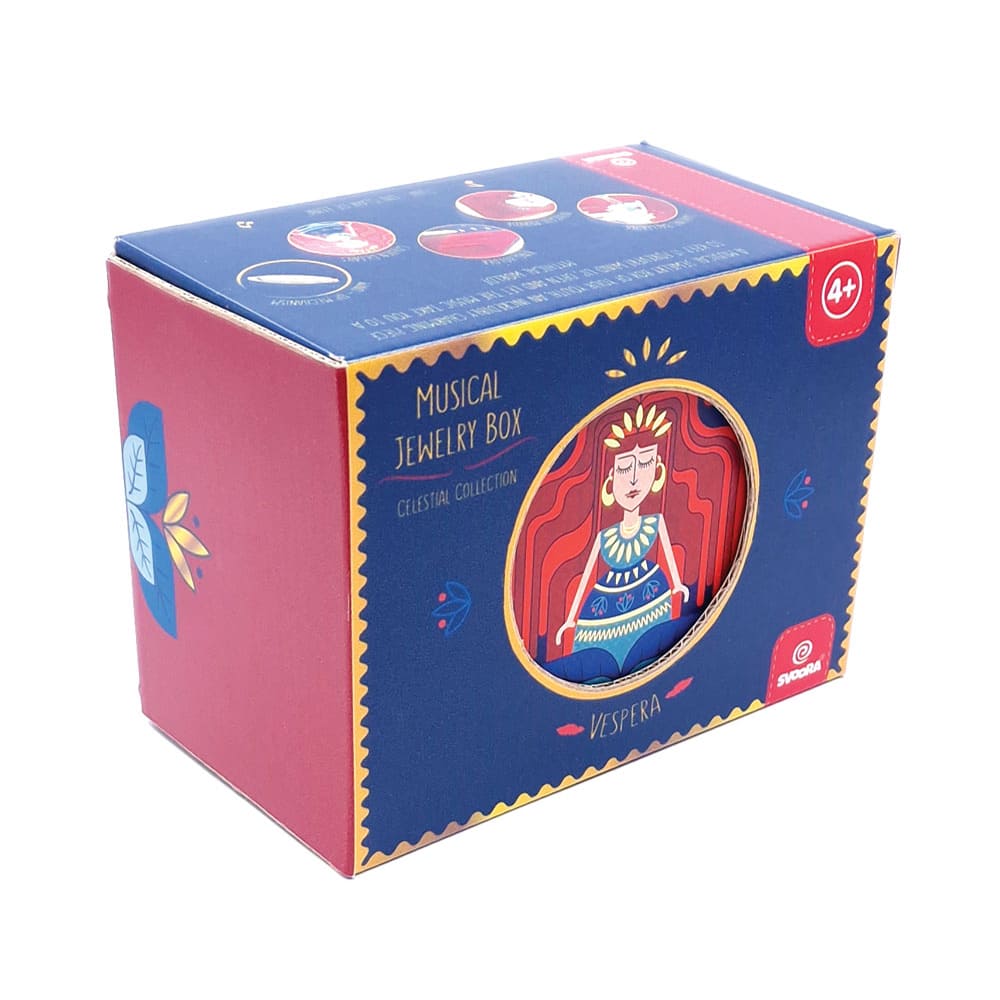 Svoora Μουσικό Κουτί - Μπιζουτιέρα "Δύση"