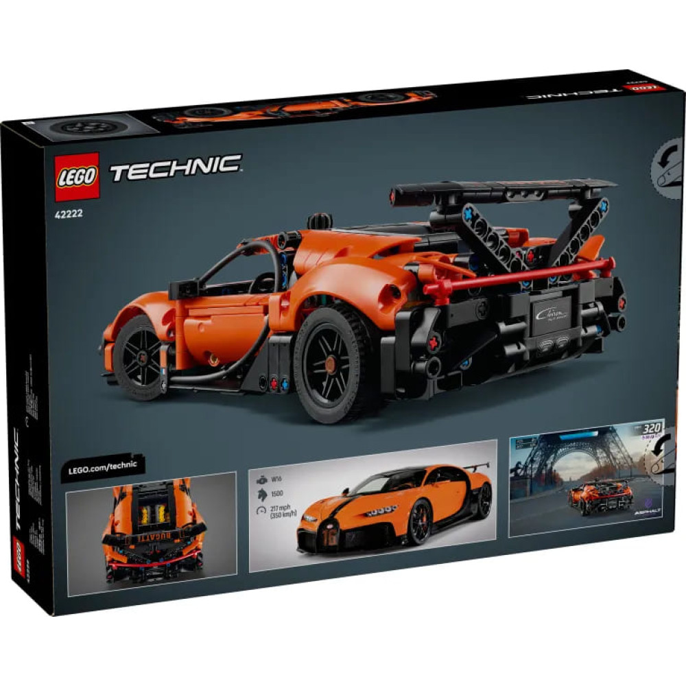 LEGO Technic Bugatti Chiron Pur Sport Hypercar (42222)