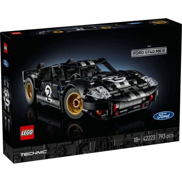 LEGO Technic 1966 Ford GT40 MK II Race Car (42223)