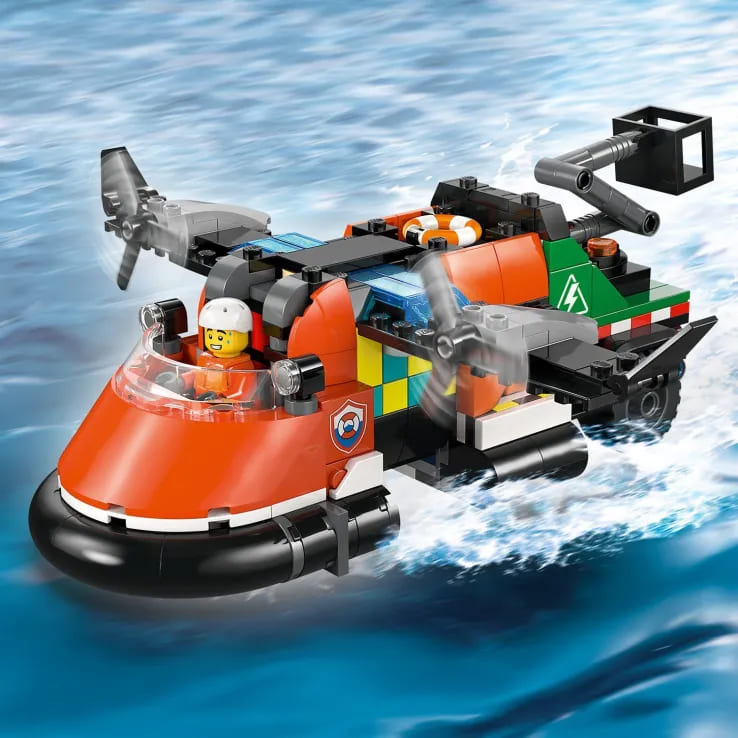 LEGO City Airplane, Service Truck & Hovercraft Remix (60505)