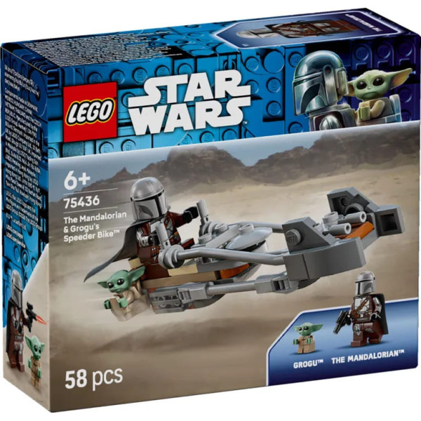 LEGO Star Wars The Mandalorian & Grogu's Speeder Bike (75436)