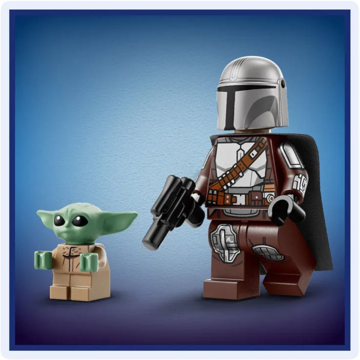 LEGO Star Wars The Mandalorian & Grogu's Speeder Bike (75436)