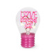 Legami φωτιστικό σε σχήμα λαμπτήρα Lightbulb-Shaped Table Lamp - Love is in the Air