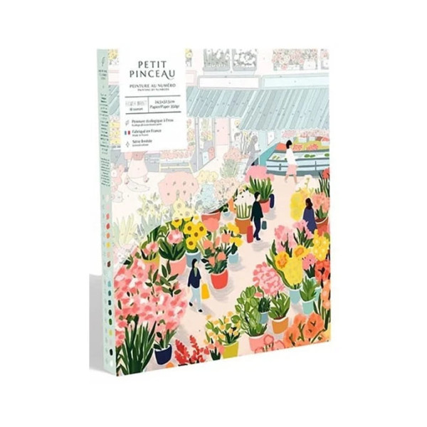 Petite Epicerie Σετ Ζωγραφικής με Αριθμούς - Flower Market