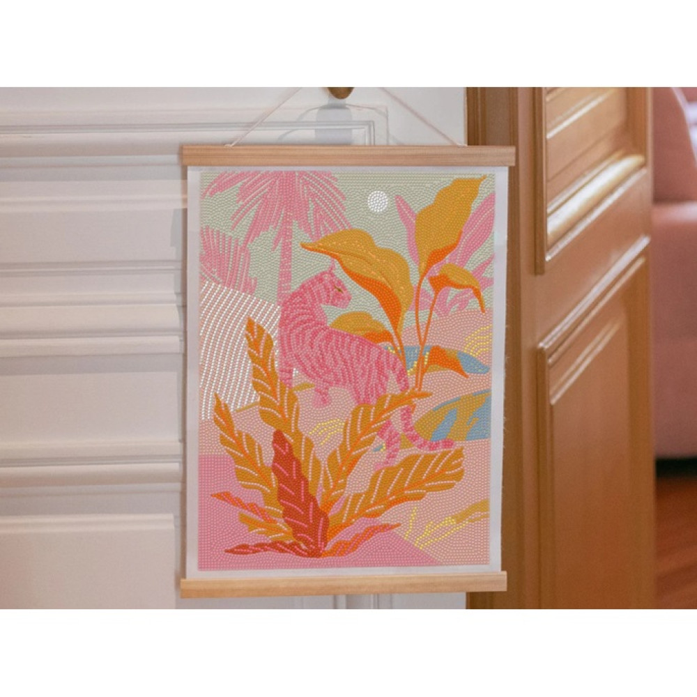 Petite Epicerie Σετ Ζωγραφικής με Διαμάντια - Pink Jungle