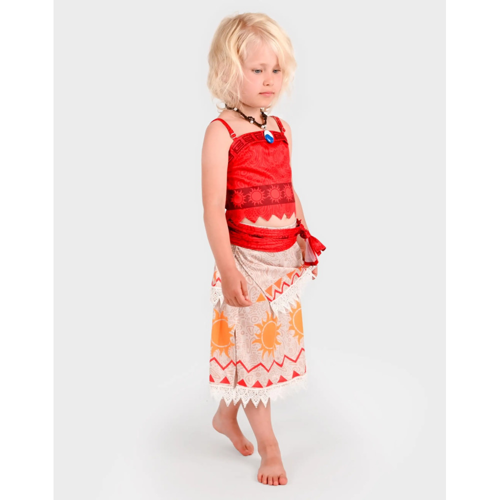 Den Goda Fen Μοάνα Island Princess set 2-4 ετών