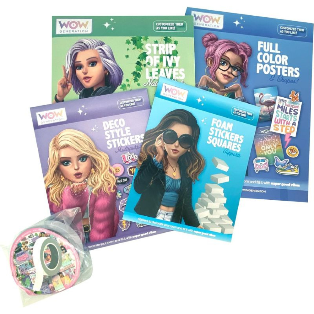 Wow Generation Σετ Διακόσμησης Δωματίου