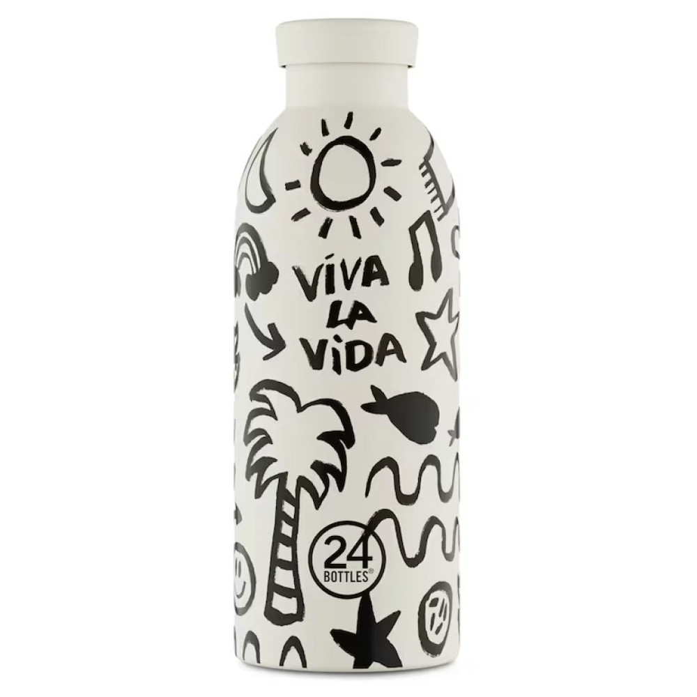 24Bottles Clima Bottle Ανοξείδωτο Μπουκάλι Θερμός 0.50lt (Viva La Vida)