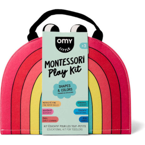 OMY Σετ Δραστηριοτήτων Montessory - Χρώματα και Σχήματα