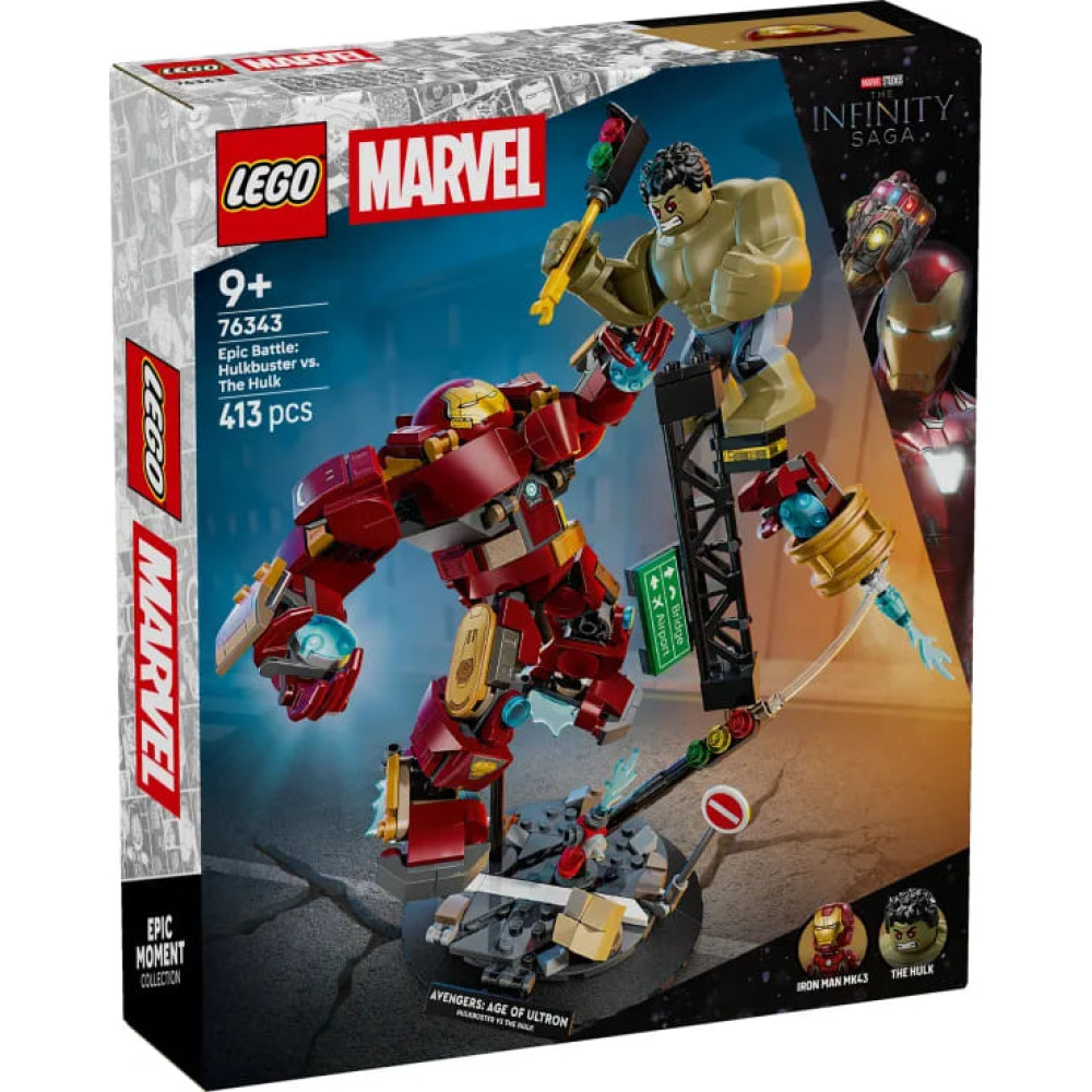 LEGO Super Heroes Epic Battle: Hulkbuster vs. The Hulk (76343)