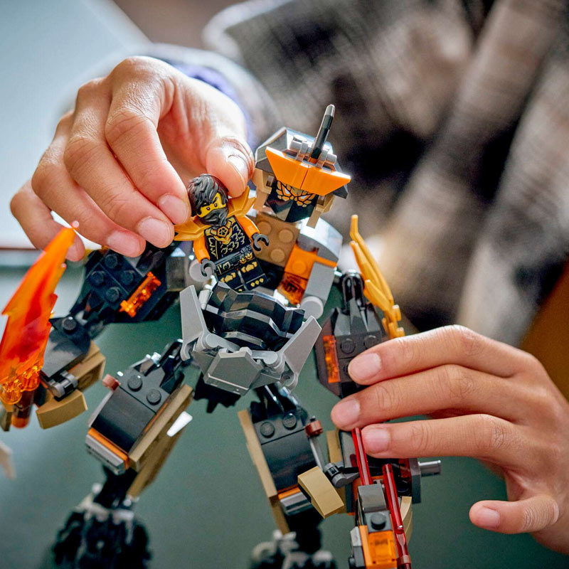 LEGO Ninjago Cole's Mission Mech & Dragon Zane (71854)