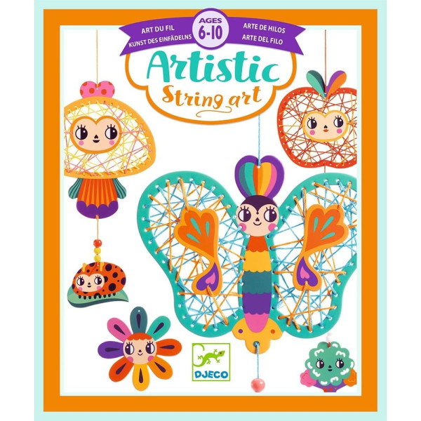 Djeco Artistic Δημιουργώ με Κλωστές "Πεταλούδα"