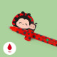 Legami Erasable Gel Pen - "Get Lucky" Ladybug