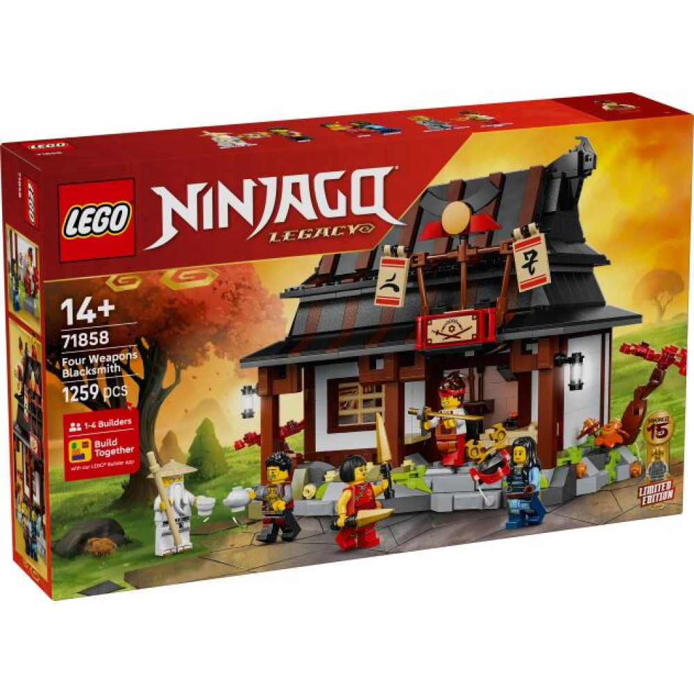 LEGO Ninjago Four Weapons Blacksmith 15th Anniversary (71858)
