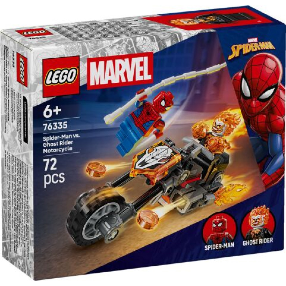 LEGO Super Heroes Spider-Man vs. Ghost Rider Motorcycle (76335)