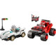 LEGO Sonic The Hedgehog Silver's Car vs. Knuckles' Monster Truck (77118)