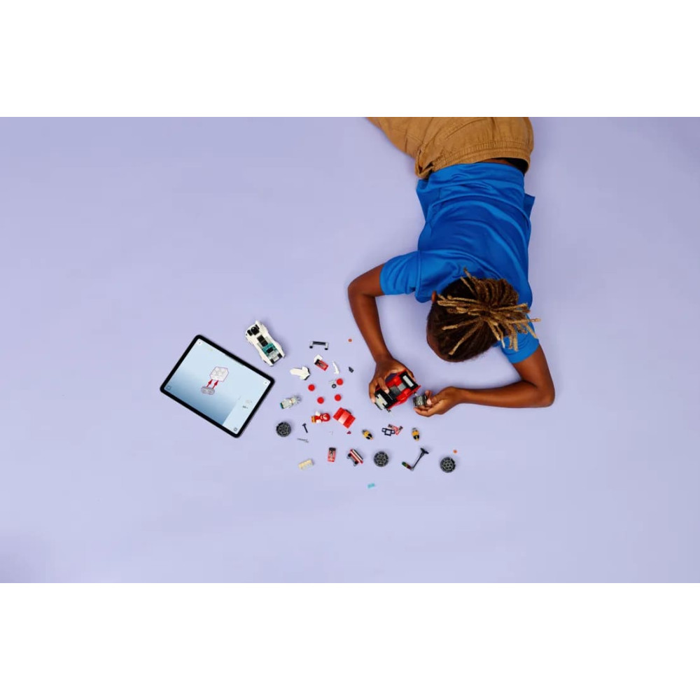 LEGO Sonic The Hedgehog Silver's Car vs. Knuckles' Monster Truck (77118)