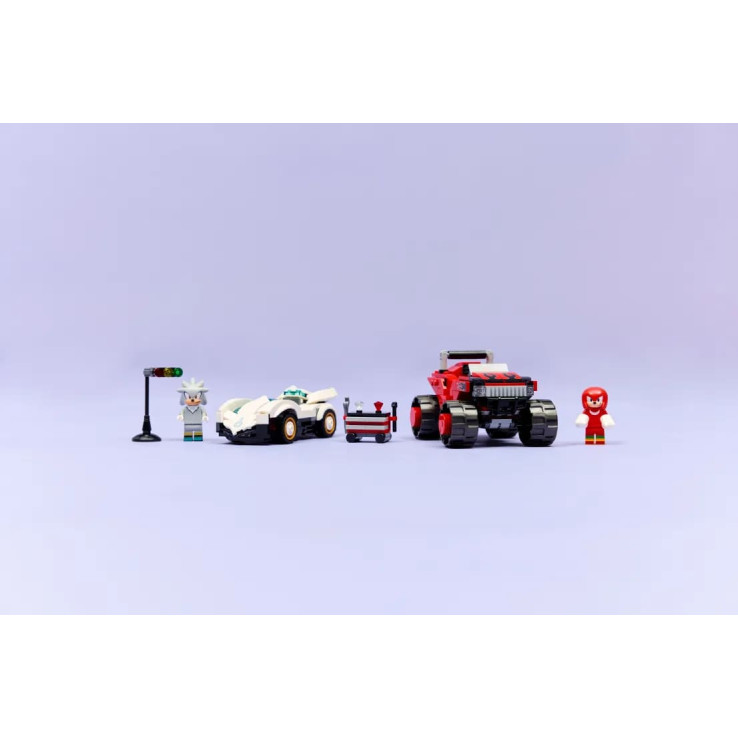 LEGO Sonic The Hedgehog Silver's Car vs. Knuckles' Monster Truck (77118)