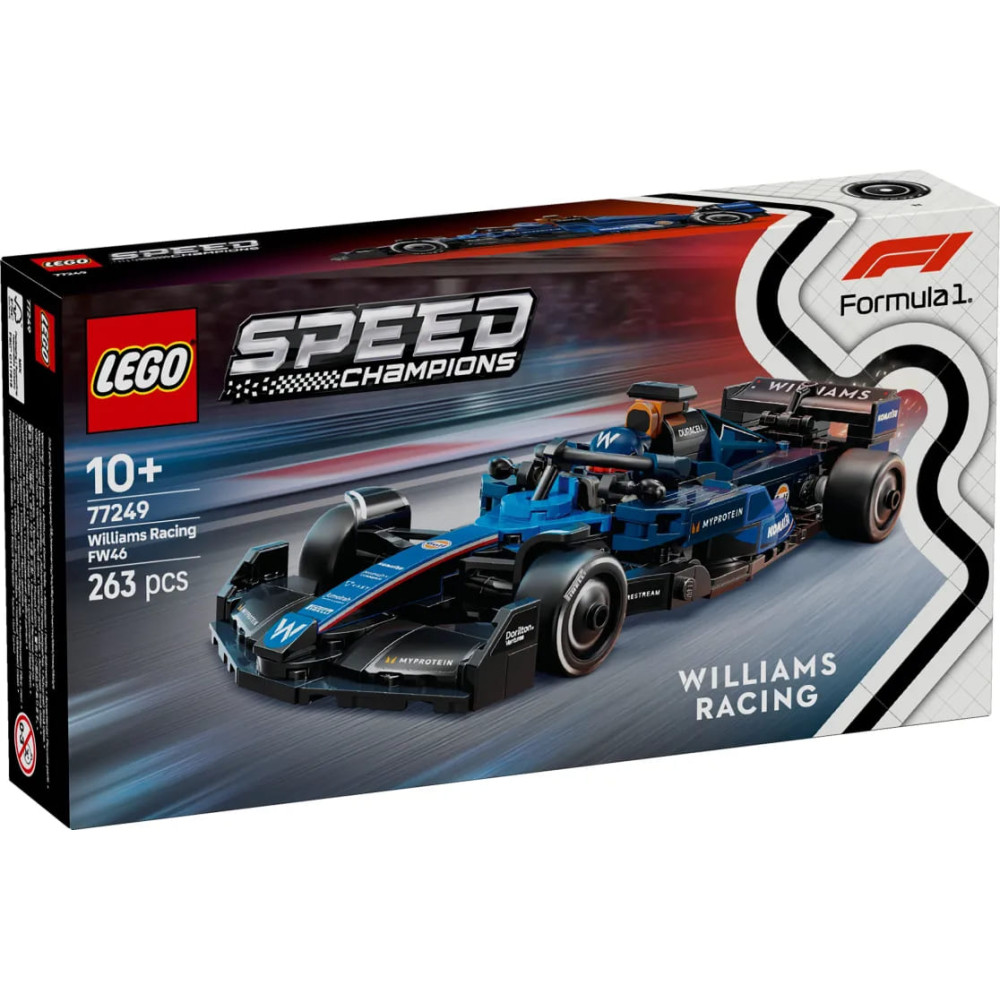 LEGO Speed Champions Williams Racing FW46 F1 Race Car (77249)