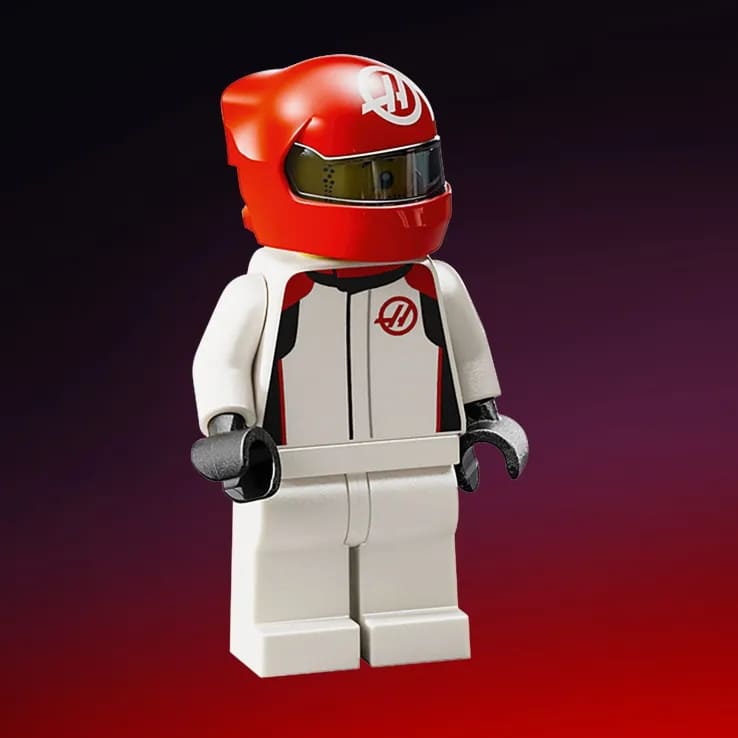 LEGO Speed Champions Moneygram Haas F1 Team VF-24 Race Car (77250)