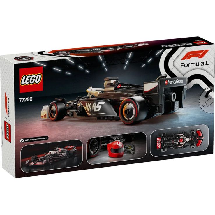 LEGO Speed Champions Moneygram Haas F1 Team VF-24 Race Car (77250)