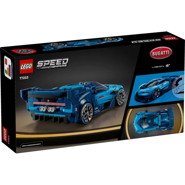 LEGO Speed Champions Bugatti Vision GT Hyper Sports Car (77253)