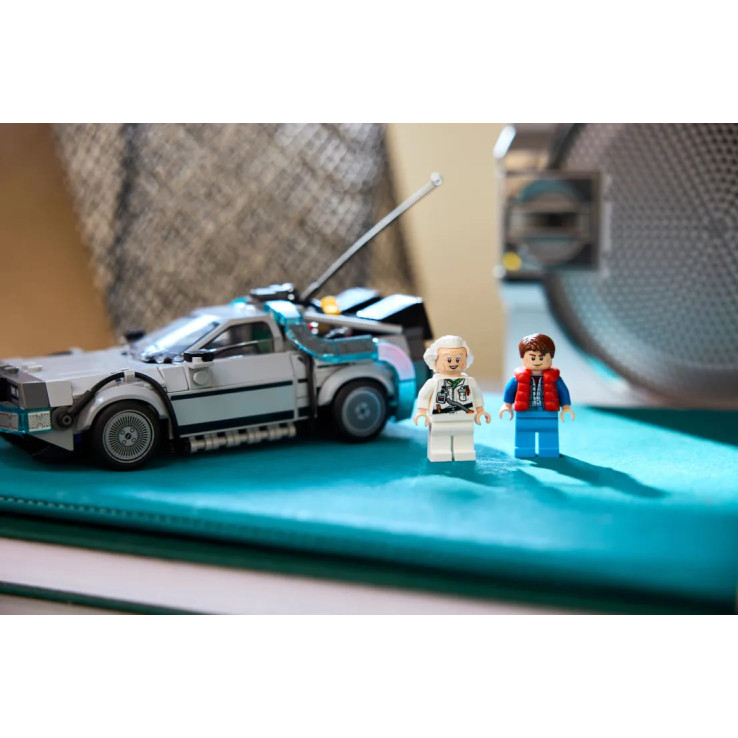LEGO Speed Champions Time Machine From Back To The Future (77256)