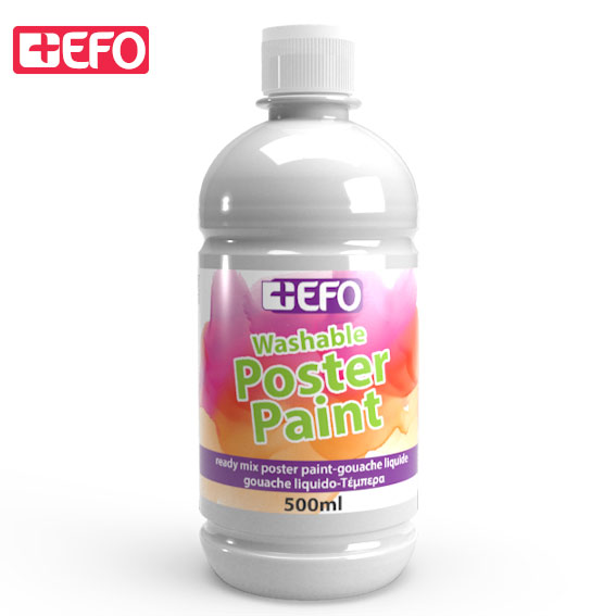 +Efo Τέμπερα 500ml Άσπρο