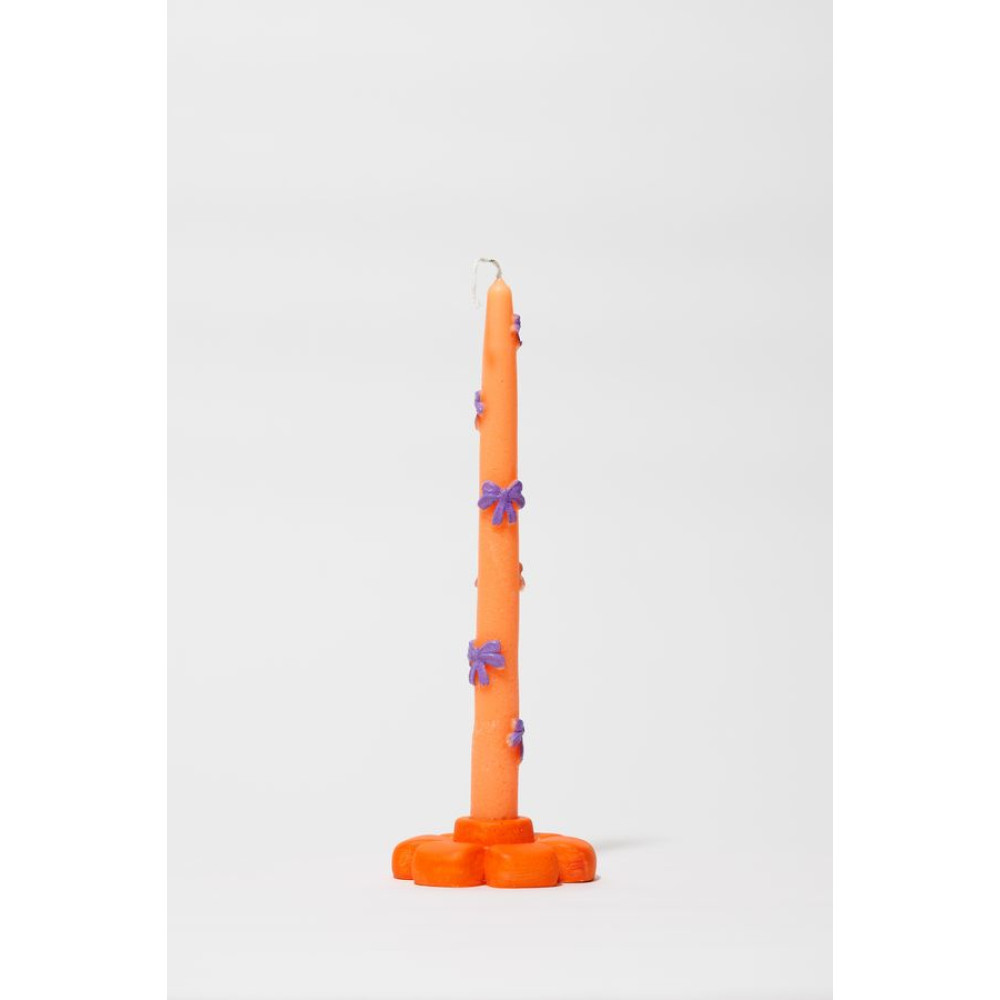 Mimi & Friends Λαμπάδα Mώβ Φιόγκοι