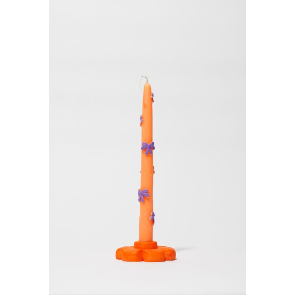 Mimi & Friends Λαμπάδα Mώβ Φιόγκοι