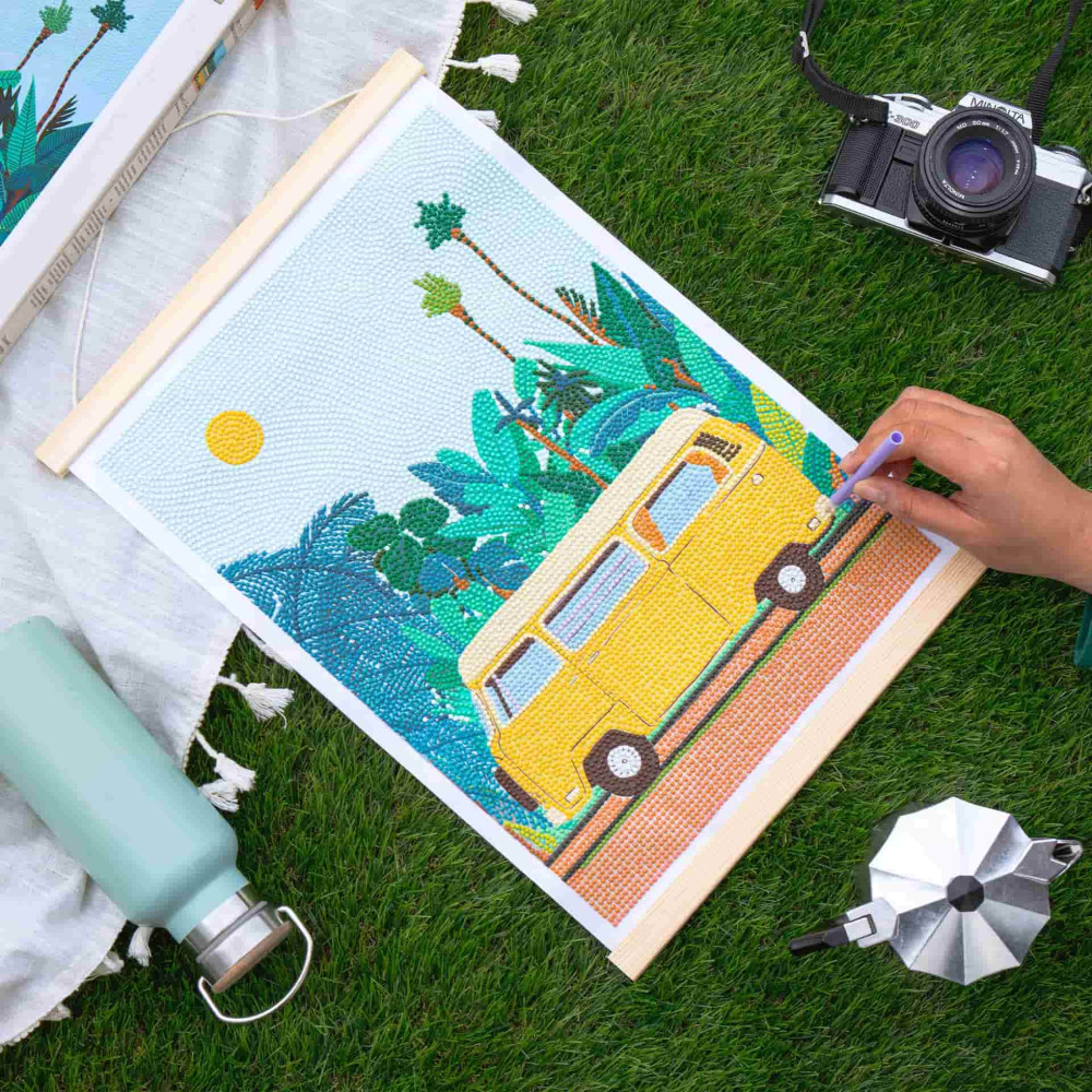 Petite Epicerie Σετ Ζωγραφικής με Διαμάντια - Van Life