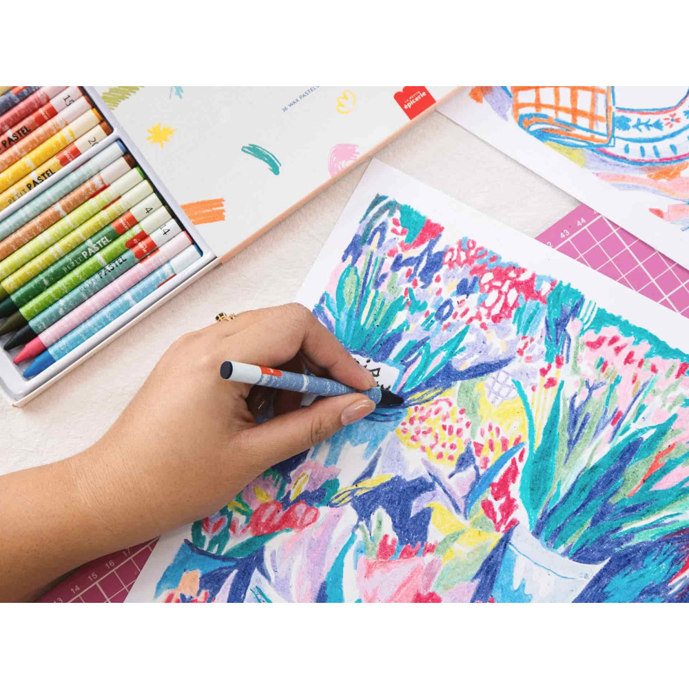 Petit Epicerie Σετ Kουτιών με Παστέλ Αρίθμηση - Holland Bloom