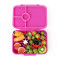 Lekkabox Classic Φαγητοδοχείο Tritan με 4 χωρίσματα (Berry)