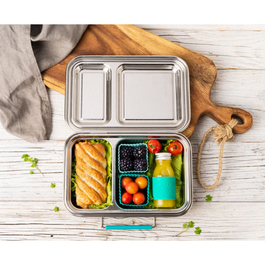 Lekkabox Bento Cups Θήκες Σιλικόνης 4 τμχ (Rosa)