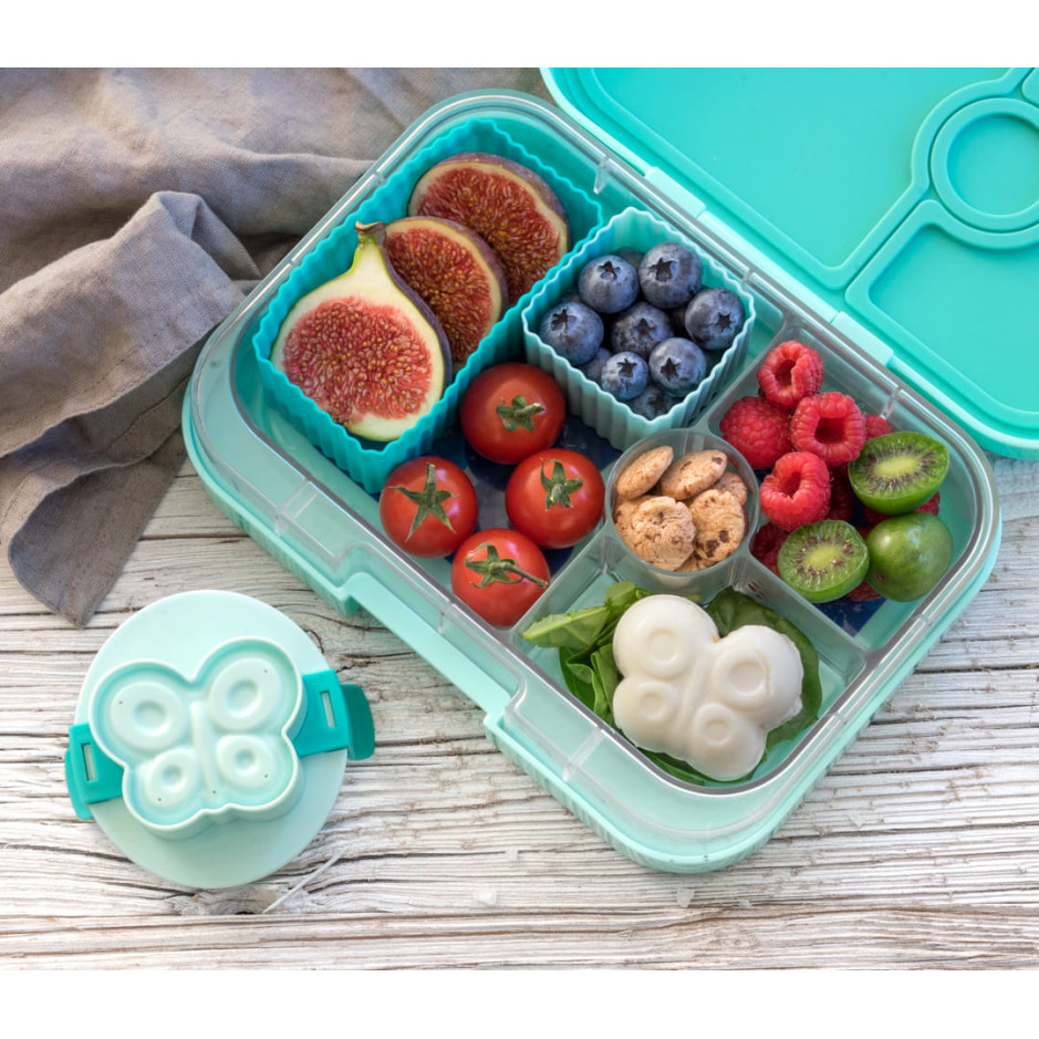 Lekkabox Bento Cups Θήκες Σιλικόνης 4 τμχ (Rosa)